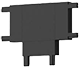 [PN-MTA-7 WHITE] Ultra Thin Magnetic T Corner (White)