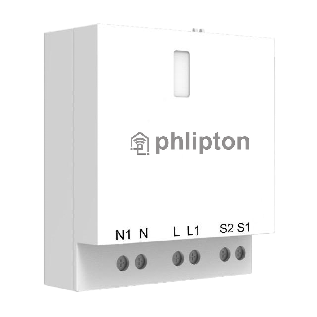 SR47. ZigBee 1 Node Heavy Duty Retrofit switch module 5000W each relay (40A)