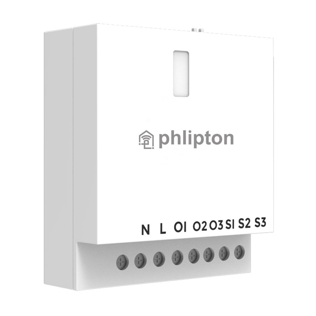 SR52. ZigBee Retrofit In-Wall 2 Node Curtain module 3A