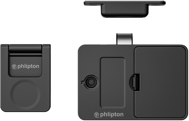 SR214. WD2 Premium Rf ID & NFC Enabled Hidden Smart Lock for Cabinet, Drawer & Wardrobe 