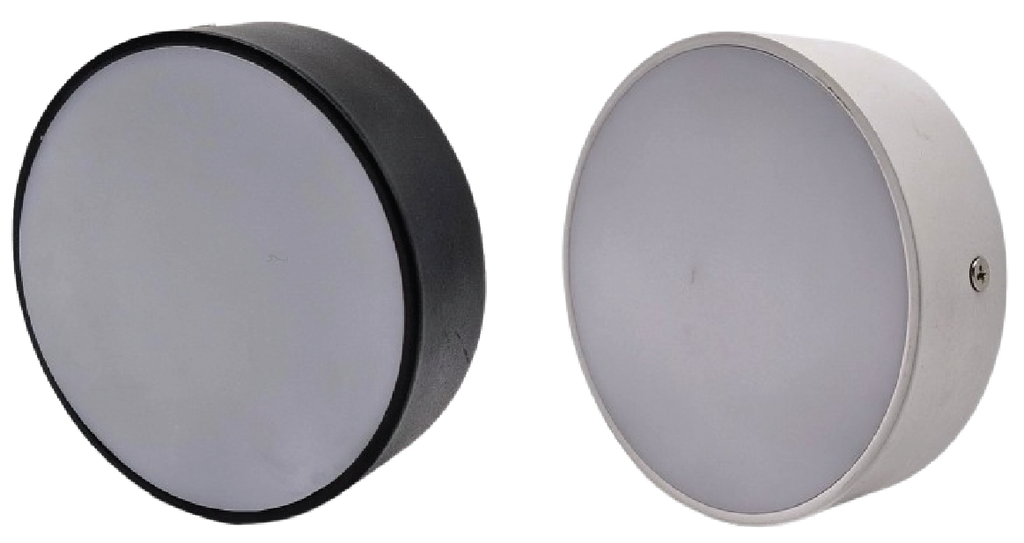 SR81. ZigBee 16W Glow Fall Surface Down Light (Black & White) 