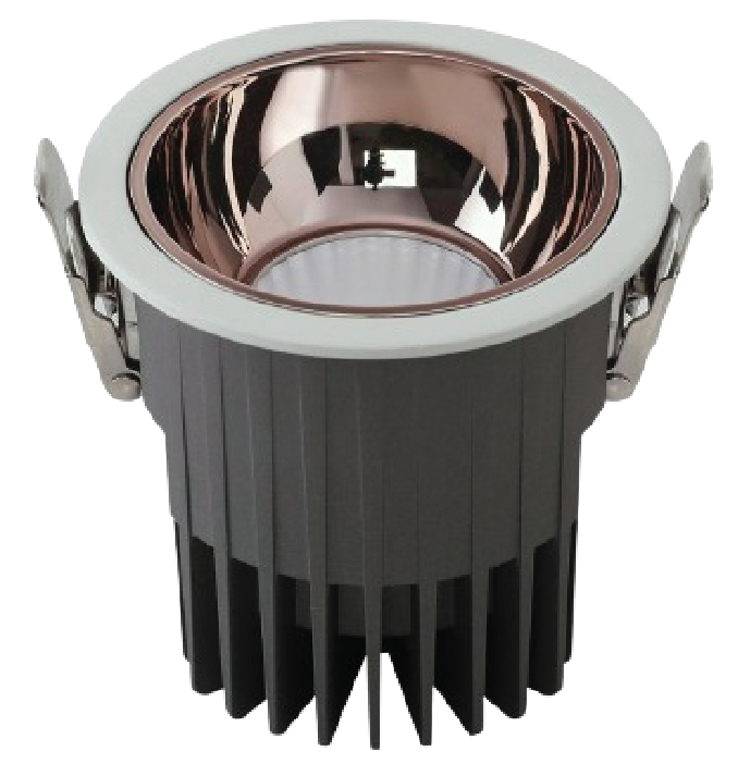 SR117. Zigbee Glow Max 12W (cutout 75mm)(R. Gold filter) 