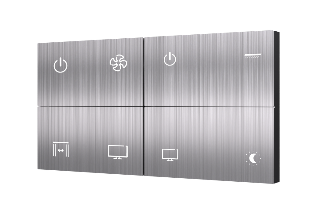 SR7. TITAN ZigBee 8 Switch (4L+4SC / 1L+1F+4SC) : 4M (4S+4S)