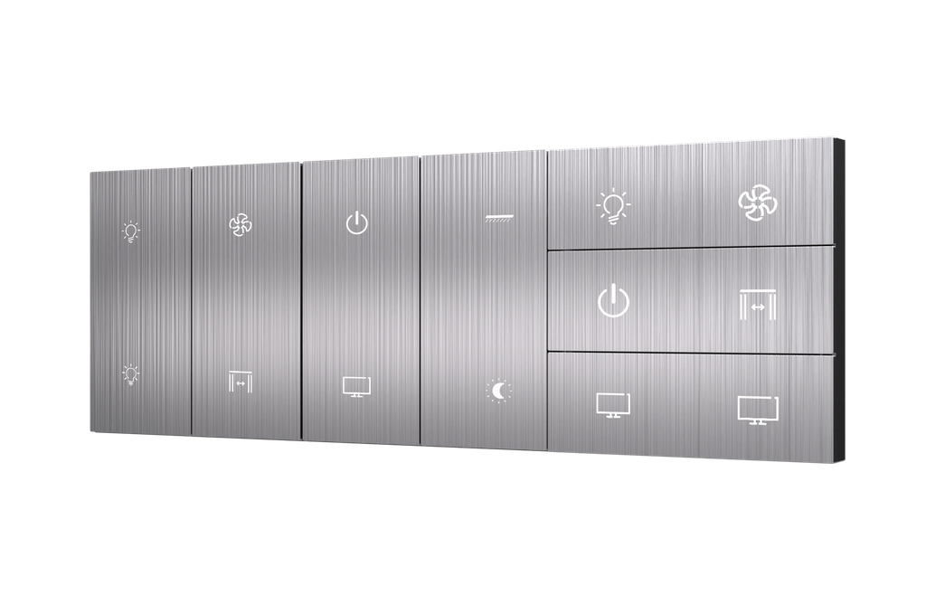 SR18. TITAN ZigBee 14 Switch (10L+4SC / 7L+1F+4SC) : 6/8M (4S+4S+6S)