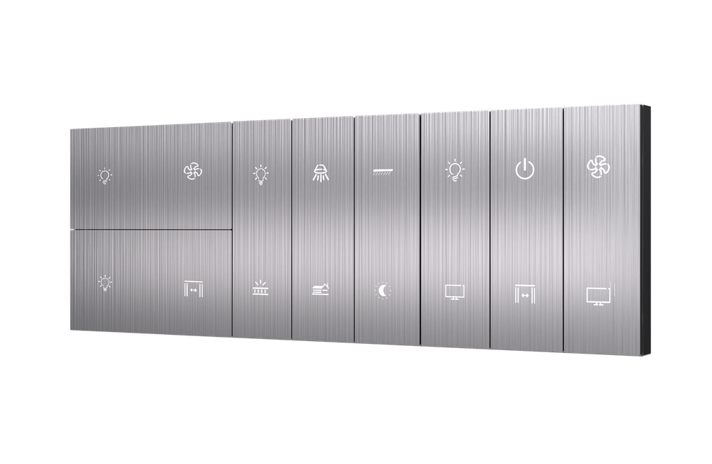 SR19. TITAN ZigBee 16 Switch (10L+6SC / 7L+1F+6SC) : 6/8M (4S+6S+6S) 