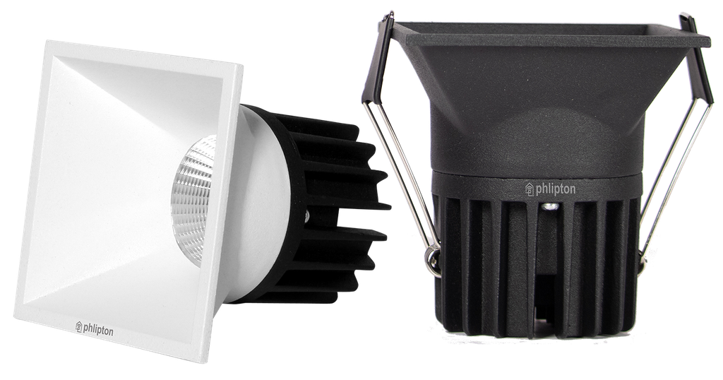 SR124. ZigBee 12W JETT SPOT PRO 
SQUARE (Cutout 77x77mm)