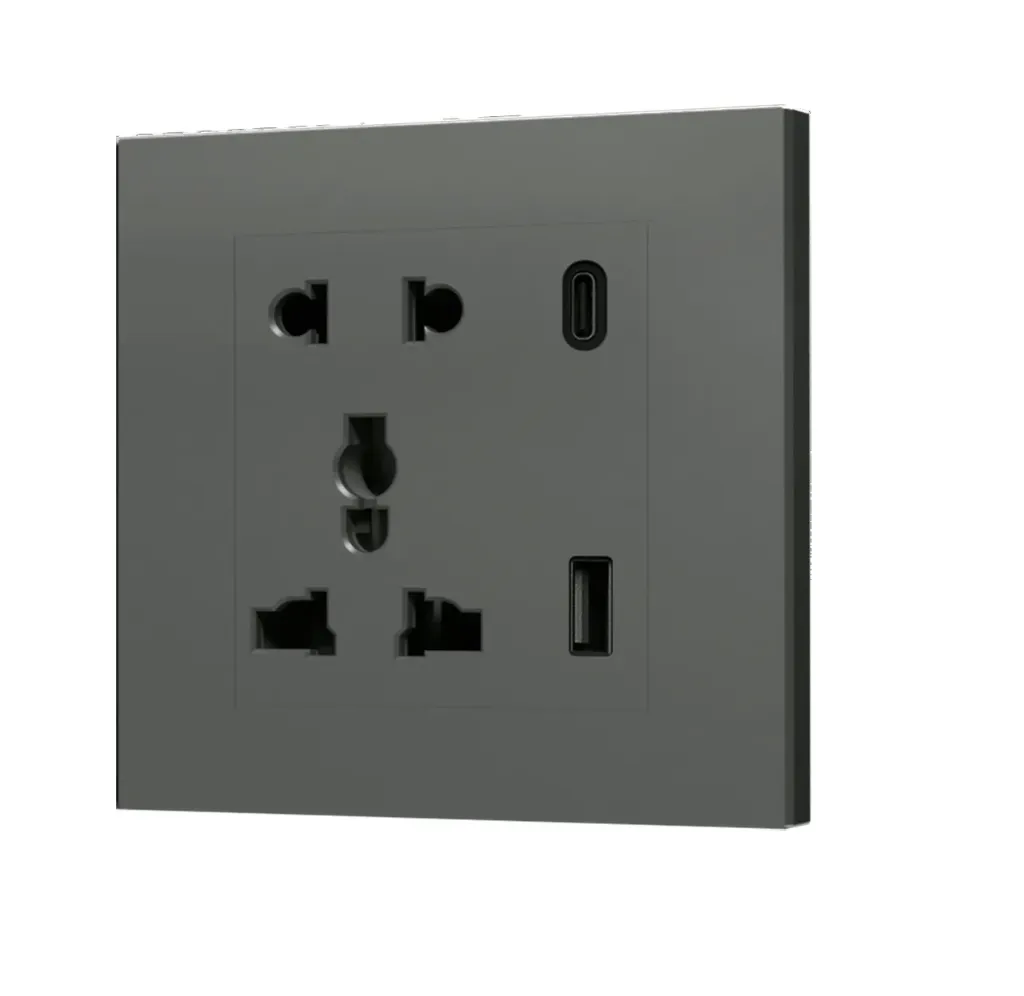 [PN-TN-2M (SK) GREY] SR1. Titan Only Socket 2M (Pc Only) (Architect Grey Polycarbonate)