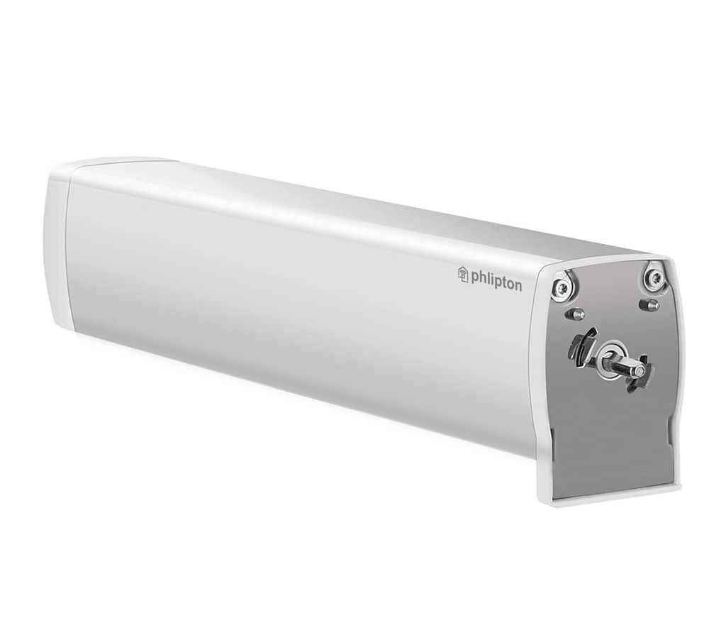 SR200. Phlipton App Supported ZigBee 1.2N. M Slidder Curtain Motor Upto 60KG Capacity Inbuilt IOT Chip With auto operate Soft touch feature (3 WIRE) 