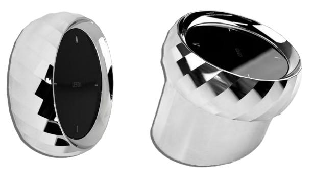 SR103. Premium Wireless Rotary Knob (ZigBee / Curtain + Lighting Control) Dim + CCT + Scene Control • Metal Finish Shine Gold With No Base -₹1000 / Shine Silver