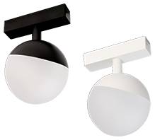 [PN-MTL-28 White] 6W Zigbee Lunar Eclipse Soft Magnetic track light (White)