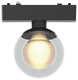 [PN-MTL-29 White] 6W Zigbee Glass Ball Magnetic track light (White)