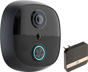  SR216. Smart DC Connection+ USB Enabled WiFi Video Doorbell With Motion sensor enabled Light Chime, Wireless Alexa Google Support & Mobile App Support 1080p 