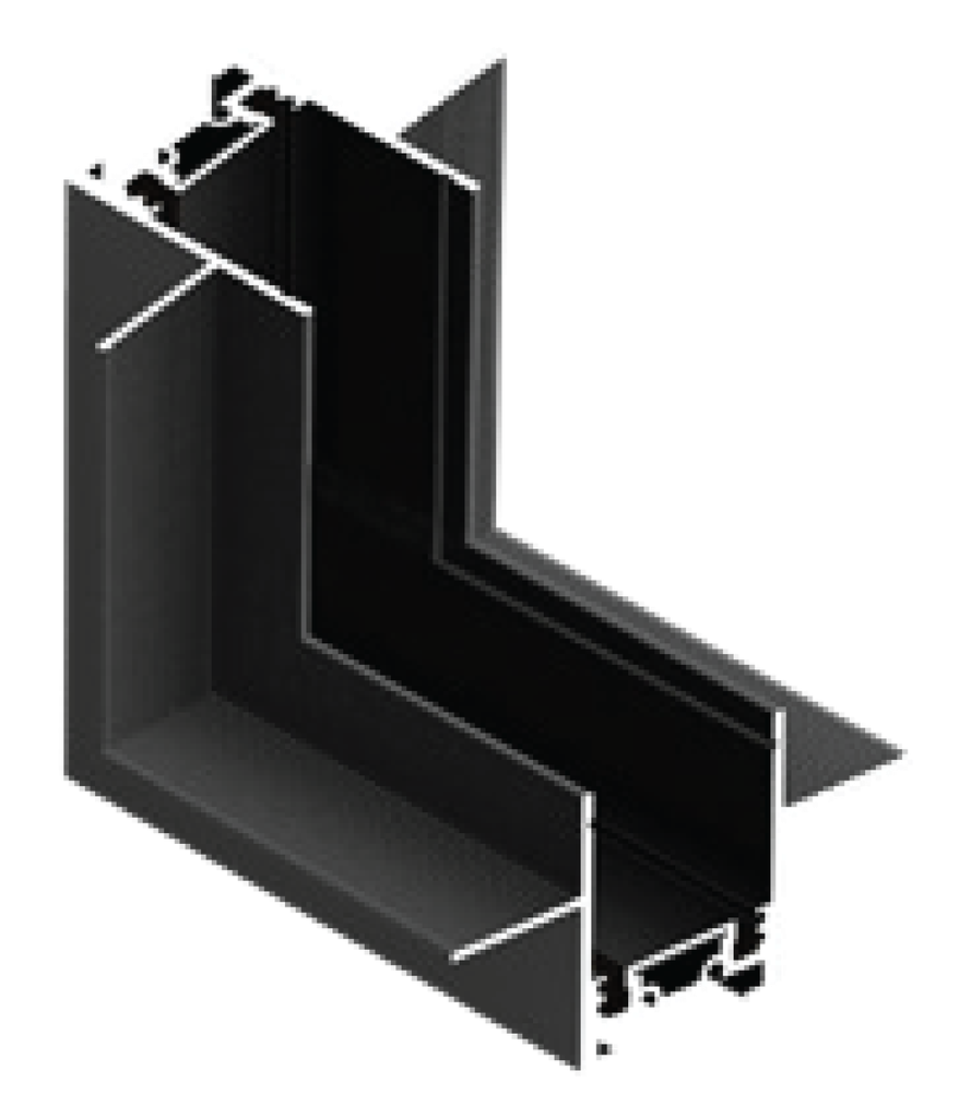 [PN-MTA-8C WHITE] 90 degree vertical splice (White)