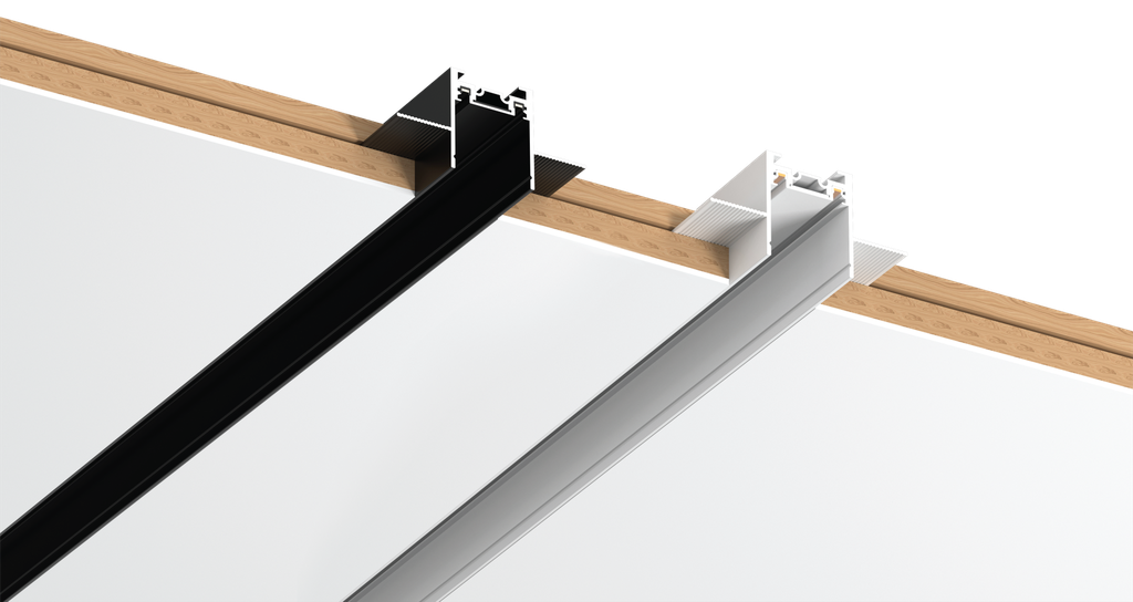 [PN-MTA-2D 1M WHITE] 48V Reesseed Magnetic track per
Meter (Color: Black/White) Cutout
Size : 32mm (White, 1m)