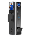 SR106. Series 3 Pro Ai Lock (CNC Finish + Ai Voice Enabled Front Screen + Face ID + Palm + RFID + PIN + Key + Camera + Screen + App + Doorbell 2 Way Talk + Active Anytime Unlock + Lock Bind + Fingerprint / 3rd Party RX-TX Remote + ₹1100) 