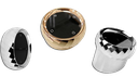 SR98. Premium Wireless Rotary Knob (ZigBee / Curtain + Lighting Control) Dim + CCT + Scene Control • Metal Finish Shine Gold / Gun Black