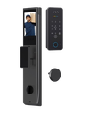 SR105. Series 3 Pro Slim Lock (CNC Finish + Face ID + Palm + RFID + PIN + Key + Camera + Screen + App + Doorbell 2 Way Talk + Active Anytime Unlock + Lock Bind + Fingerprint / 3rd Party RX-TX Remote +₹1100)