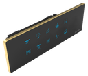  SR11. Luxeray ZigBee 10 Switch 
(Toggle/Scene/2-Way/Dimmer) 
Glass Panel Touch 2.5D Switch with Curved Bezel - 6/8M 
(10+0+0+0)